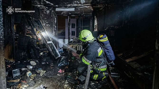 У Бучацькій громаді внаслідок пожежі загинула 48-річна жінка