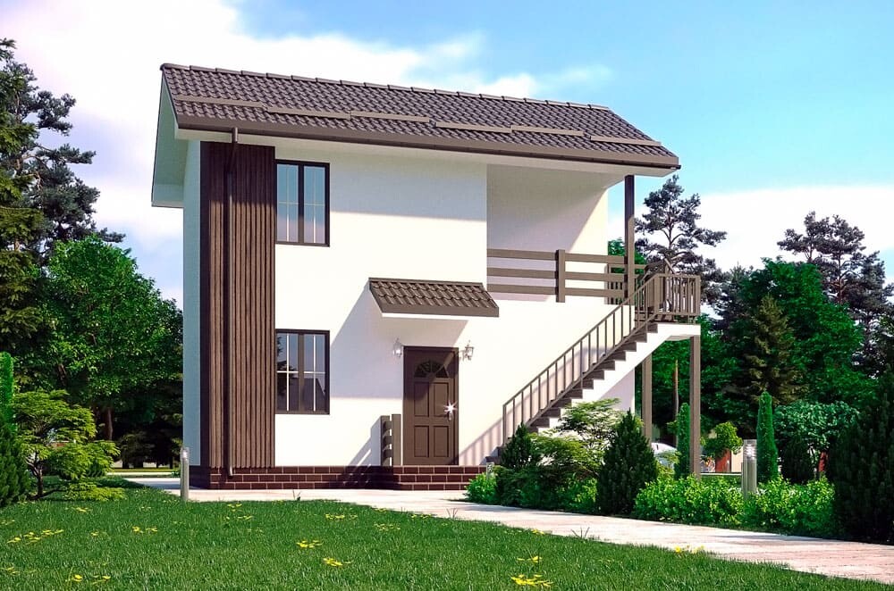 Проект двоповерхового будинку: функціональність, економія простору та архітектурні рішення