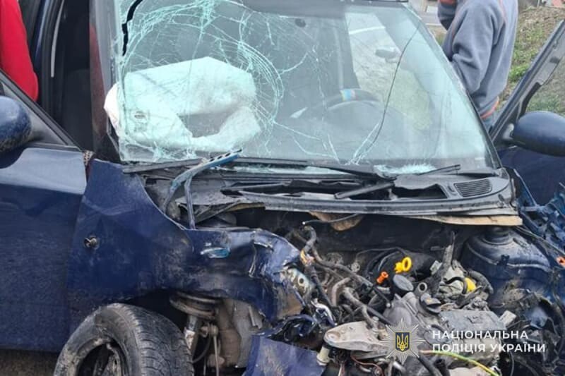 В аварії поблизу Теребовлі травмувався пасажир легкового авто