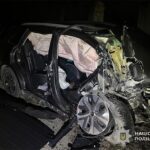 На Кременеччині п’яний водій КІА врізався у будівлю. Загинув пасажир