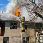 На Шумщині горів житловий будинок