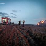 У Скориківській громаді згоріло 85 тонн соломи