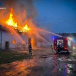 У Коропці згоріло виробниче приміщення