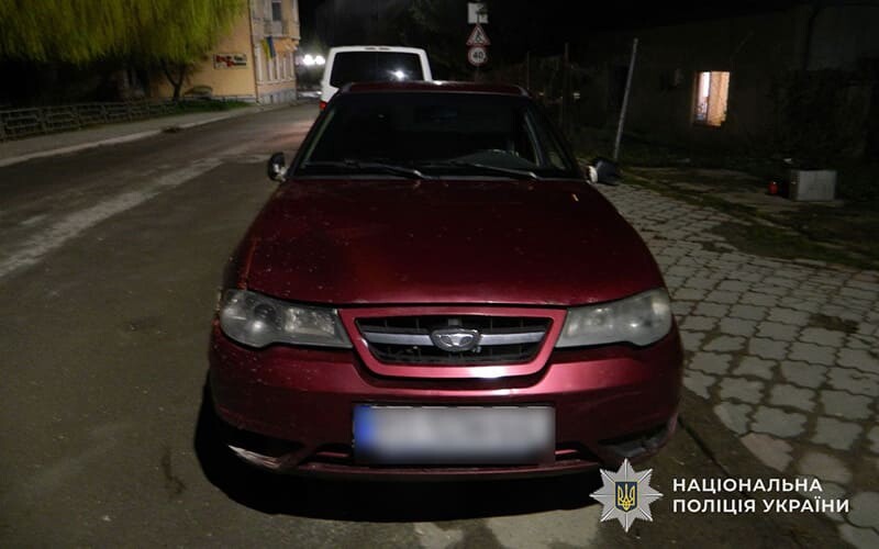 У Чорткові затримали жителя Почаєва, який викрав автомобіль