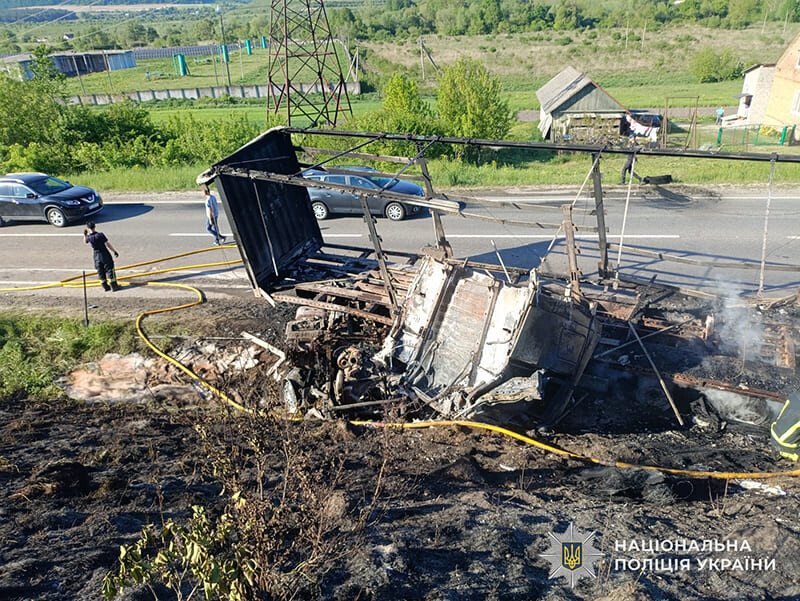 На трасі Тернопіль – Львів внаслідок ДТП загинув водій вантажівки