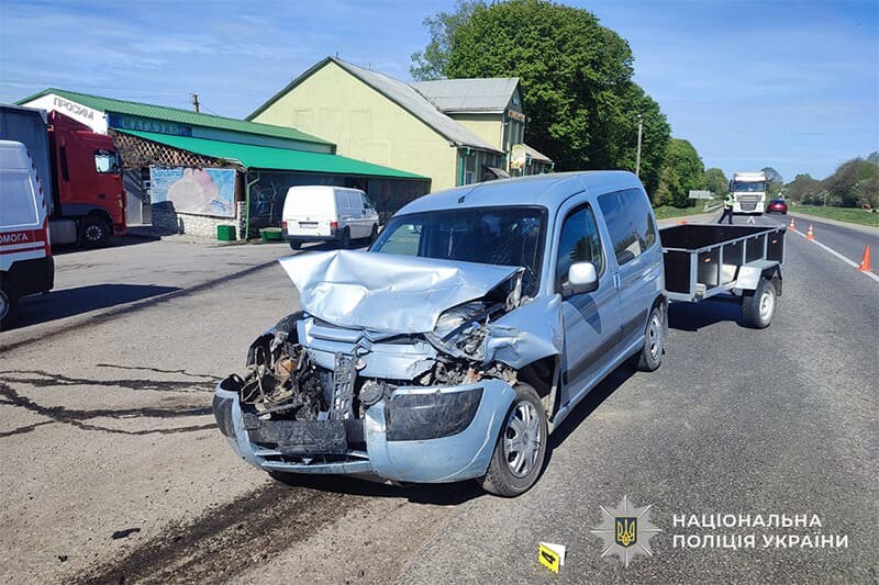 В Озерній внаслідок ДТП травмувалися двоє людей