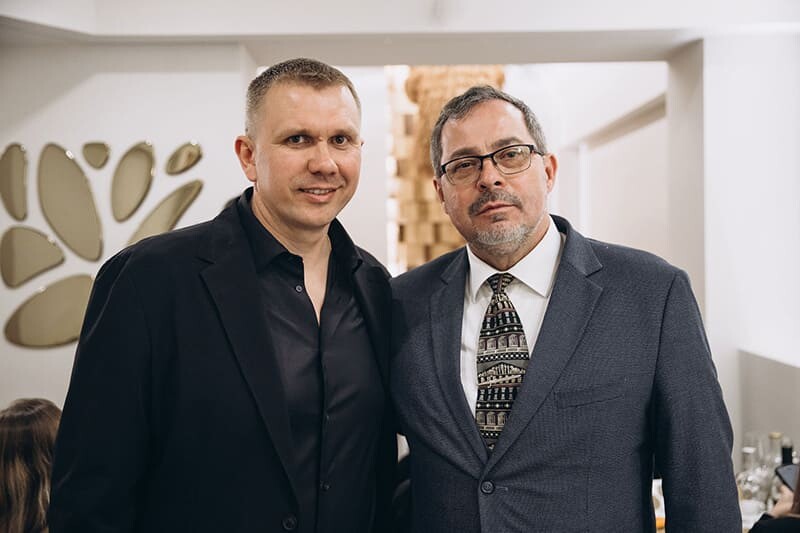 Миколай Олексів та Андрій Юраш