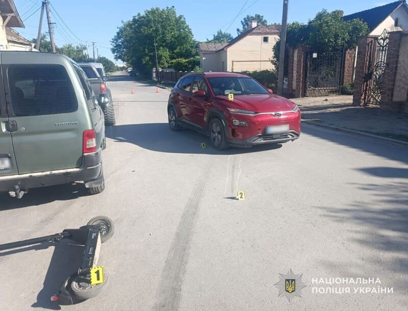 У Бережанах внаслідок ДТП травмувався 14-річний хлопець