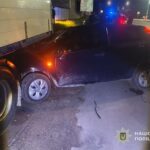 У Чорткові п’яна водійка “Фіату” заїхала у вантажівку