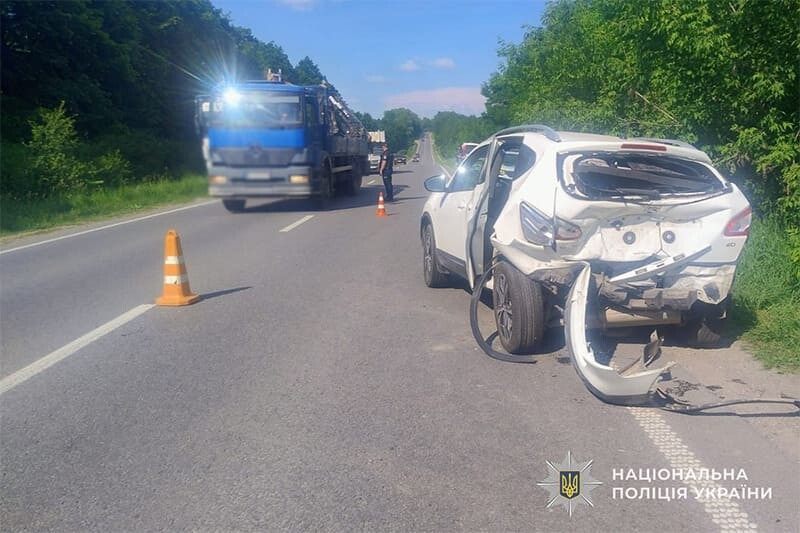 В аварії поблизу Почапинців травмувалися 4 людей