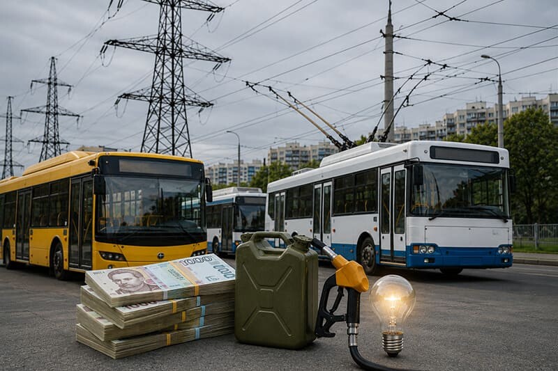 Електроенергія та пальне добивають громадський транспорт України та Тернополя: навіть сотні мільйонів дотацій уже не дозволяють стримувати тарифи