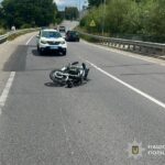 У Почапинцях внаслідок ДТП мотоцикліст отримав важку травму