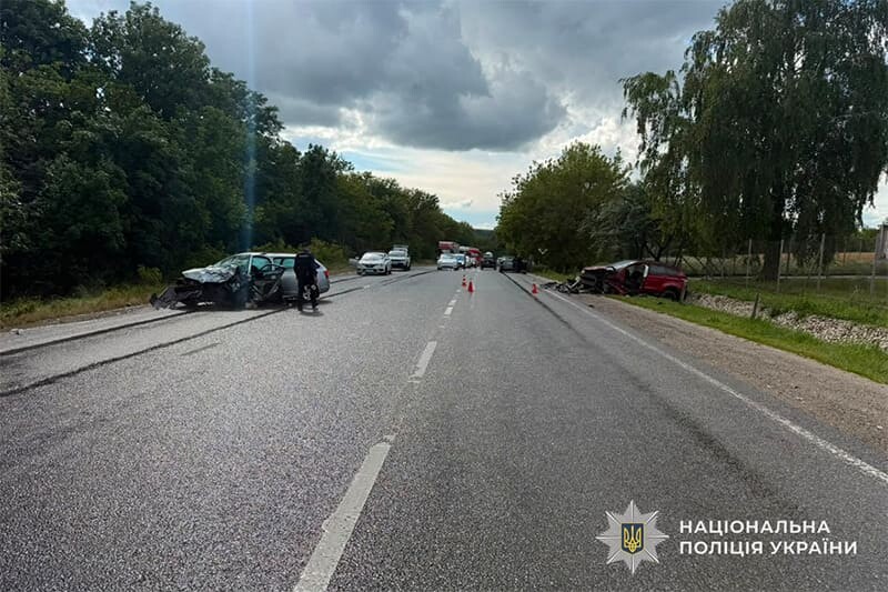 У Кам’янках внаслідок ДТП травмувалися троє людей