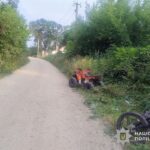 У Козлові зіткнулися квадроцикл і мотоцикл. Троє дітей травмовані