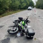 В аварії поблизу Гусятина травмувався мотоцикліст