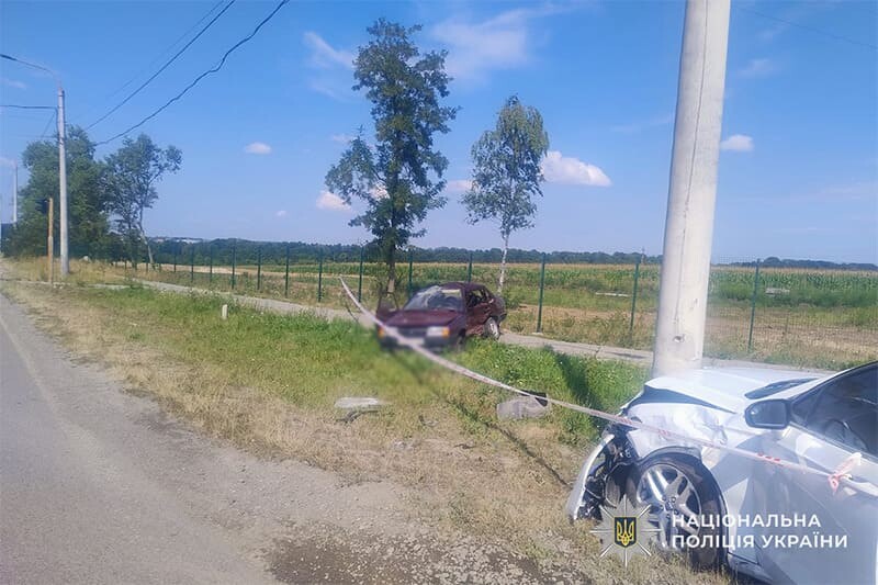 В аварії поблизу Тернополя травмувалися п’ятеро людей