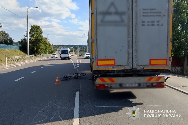 У Вишнівці 11-річна дівчинка потрапила під колеса вантажівки