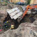 У Тернополі під час проведення земляних робіт ґрунтом засипало двох чоловіків