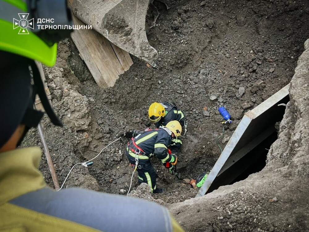 У Тернополі внаслідок обвалу грунту загинули двоє людей