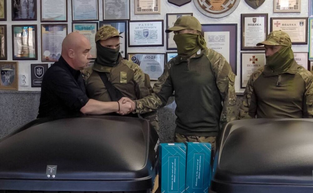 Тернопіль для ЗСУ: дві станції РЕБ для бійців поліції особливого призначення