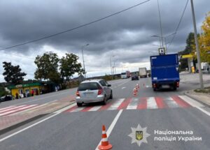 У Тернополі водій “Рено” збив жінку на пішохідному переході
