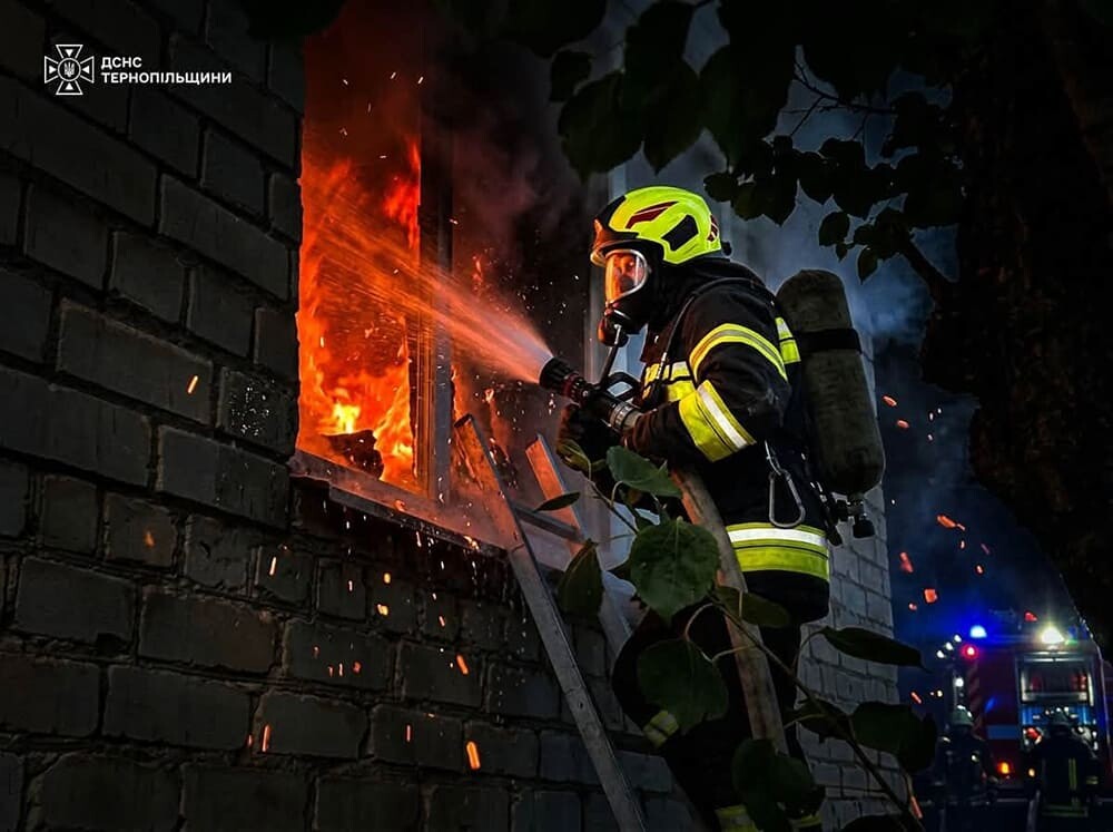 У Скориківській громаді горів житловий будинок