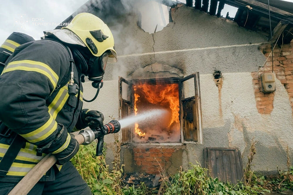 У Купчинецькій громаді горів житловий будинок