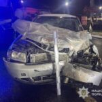 У Тернополі внаслідок ДТП травмувалися водій та пасажир “Ауді”