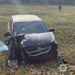 Поблизу Тернополя перекинувся автомобіль: одна людина загинула і троє травмованих