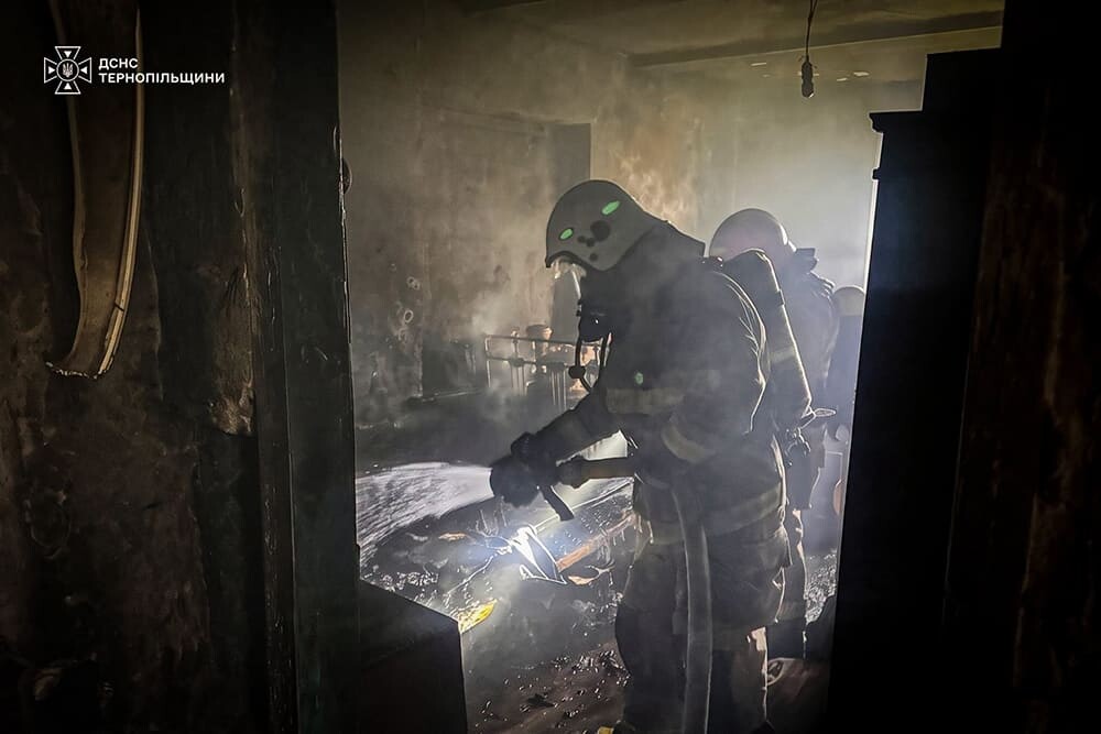 У Кременецькому районі внаслідок пожежі загинув 50-річний чоловік