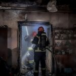 У Бережанах горів житловий будинок