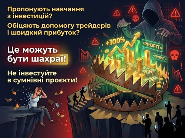 Інвестиційне навчання може бути пасткою: як шахраї виманюють гроші