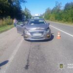 На трасі Тернопіль – Львів внаслідок ДТП травмувалася водійка “Мазди”