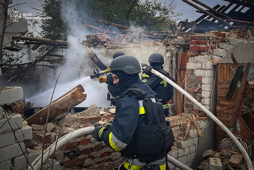 У Чорткові внаслідок атаки ворожих дронів поранено троє людей